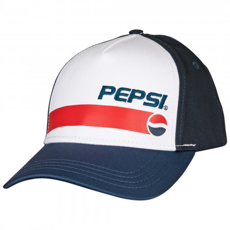 Pepsi Cola Classic Brand Adjustable Snapback Hat